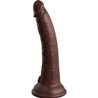 KING COCK - ELITE REALISTISCHER SILIKONDILDO 17.8 CM BRAUN - Vanelion Paradise