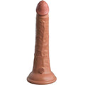 KING COCK - ELITE REALISTISCHER SILIKONDILDO 17.8 CM KARAMELL - Vanelion Paradise
