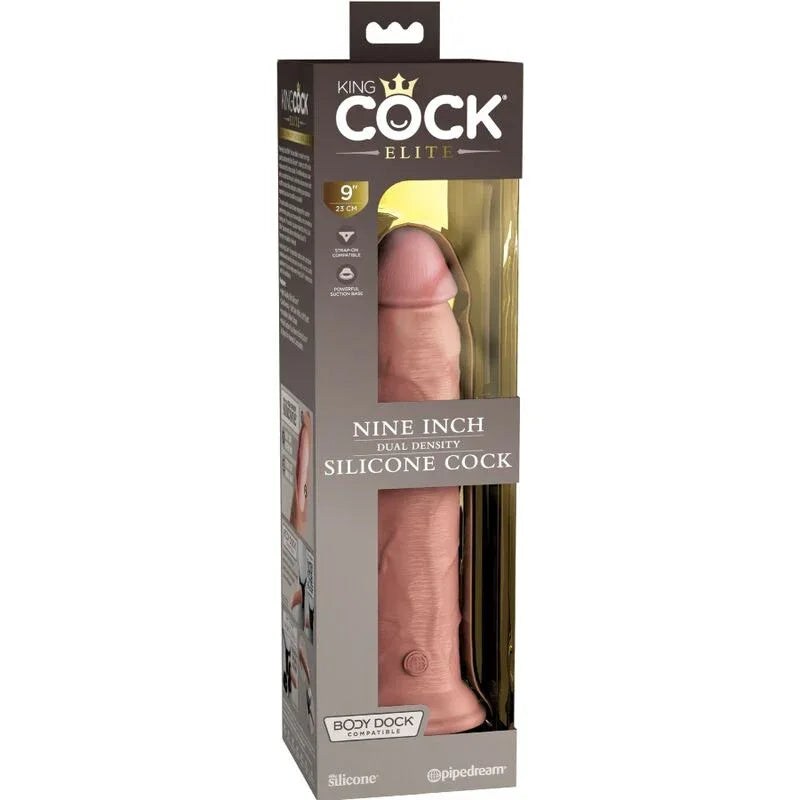 KING COCK - ELITE REALISTISCHER SILIKONDILDO 23 CM - Vanelion Paradise