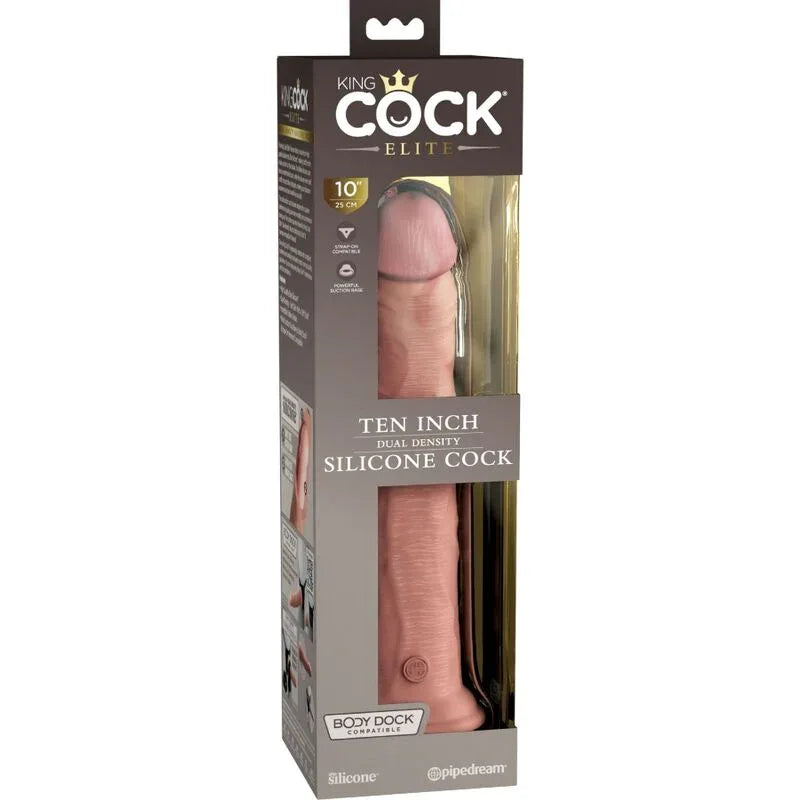 KING COCK - ELITE REALISTISCHER SILIKONDILDO 25.4 CM - Vanelion Paradise