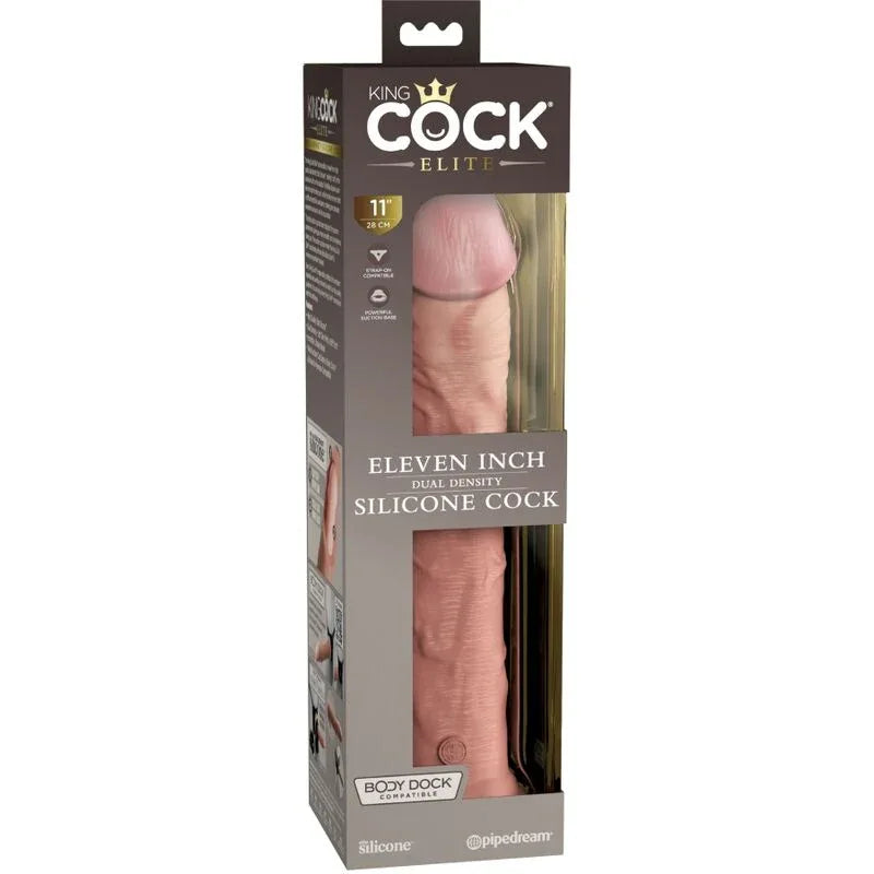 KING COCK - ELITE REALISTISCHER SILIKONDILDO 28 CM - Vanelion Paradise