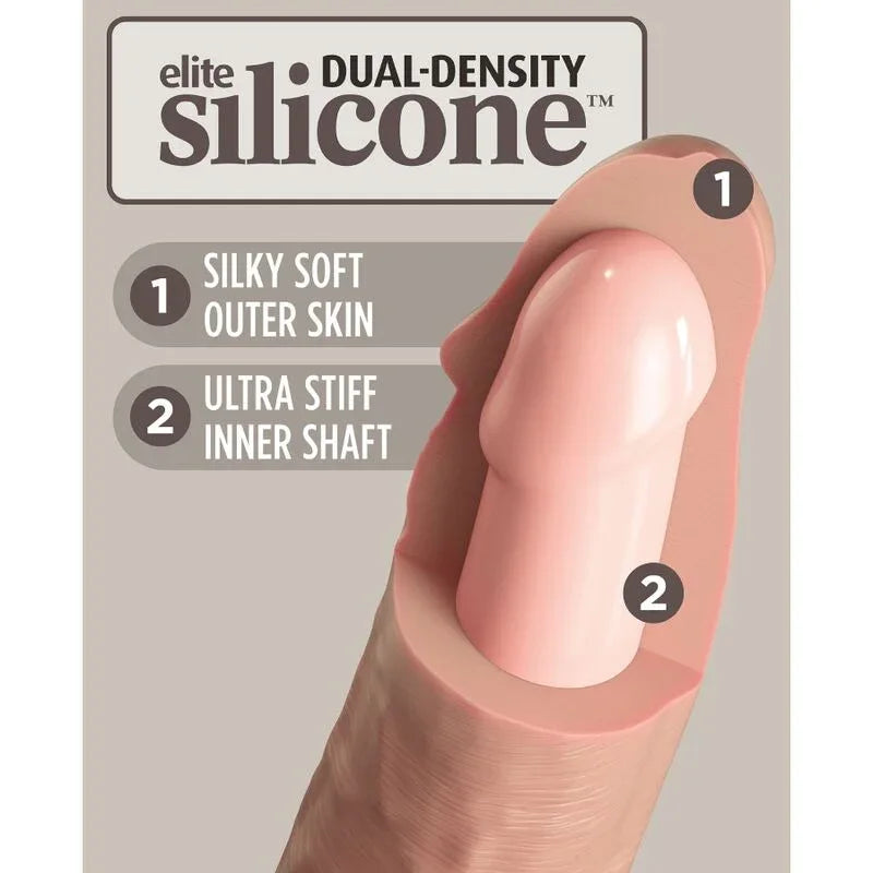 KING COCK - ELITE REALISTISCHER SILIKONDILDO 28 CM - Vanelion Paradise