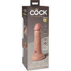 KING COCK - ELITE REALISTISCHER DILDO MIT VIBRATION UND SILIKON 15.2 CM - Vanelion Paradise