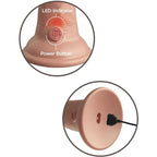 KING COCK - ELITE REALISTISCHER DILDO MIT VIBRATION UND SILIKON 15.2 CM - Vanelion Paradise