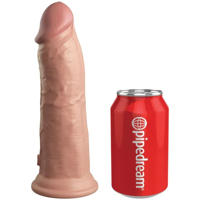 KING COCK - ELITE REALISTISCHER DILDO MIT VIBRATION UND SILIKON 20.3 CM - Vanelion Paradise