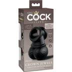 KING COCK - ELITE RING MIT HODENVIBIERENDEM SILIKON - Vanelion Paradise