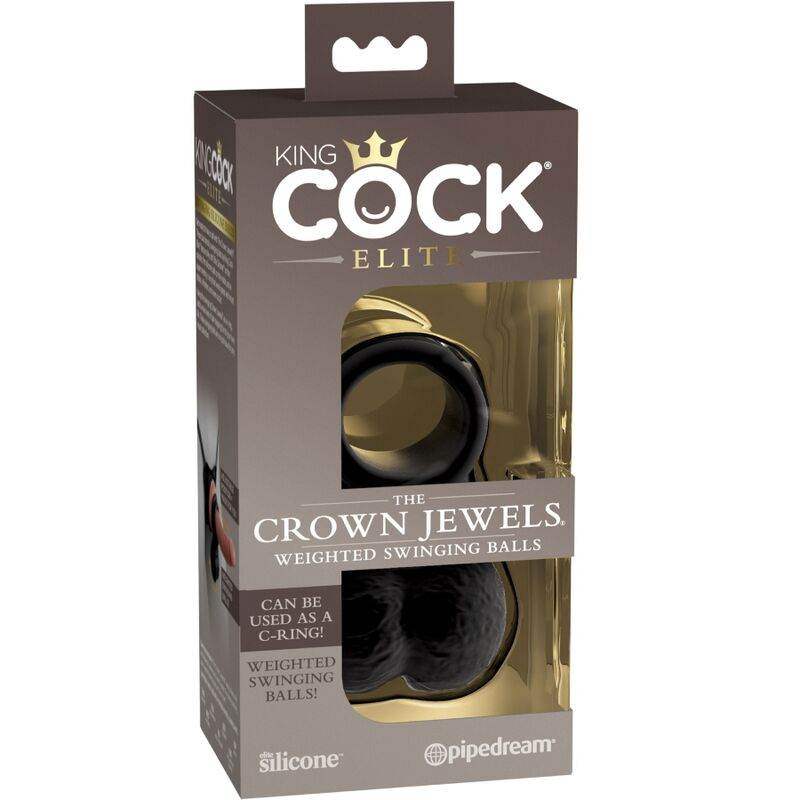 KING COCK - ELITE RING MIT HODEN SILIKON - Vanelion Paradise