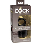 KING COCK - ELITE RING MIT HODEN SILIKON - Vanelion Paradise