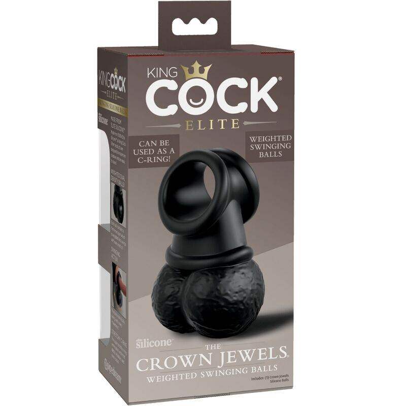KING COCK - ELITE RING MIT HODEN SILIKON - Vanelion Paradise