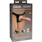 KING COCK - ELITE VERSTELLBARER GURT MIT DILDO 15.2 CM FÜR ANFÄNGER - Vanelion Paradise