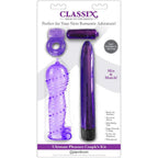 CLASSIX - KIT FÜR PAARE MIT RING, HÜLLE UND LILA KUGELN - Vanelion Paradise