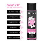 BRUMA - PREMIUM-MASSAGEÖL MIT WÄRMEEFFEKT, GUM-GESCHMACK 3 IN 1 - 100 ML - Vanelion Paradise