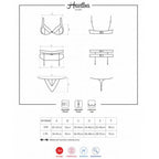 OBSESSIVE - HEARTINE SET DREI TEILIG S/M - Vanelion Paradise