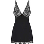 OBSESSIVE - BABYDOLL UND LUVAE THONG SCHWARZ XS/S - Vanelion Paradise