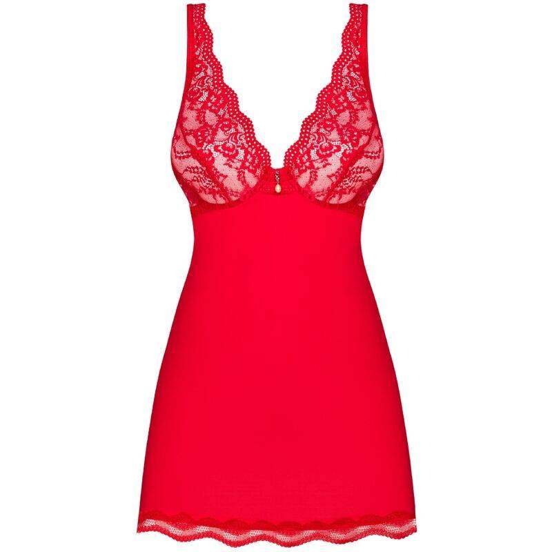 OBSESSIVE - LUVAE BABYDOLL & TANGA RED S/M - Vanelion Paradise