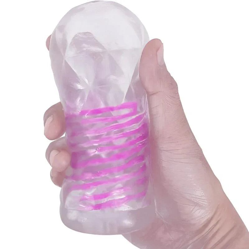 PRETTY LOVE - FANTASY MNNLICHER MASTURBATOR MIT INNENSPIRALE UND TRANSPARENTEN BLLEN - Vanelion Paradise
