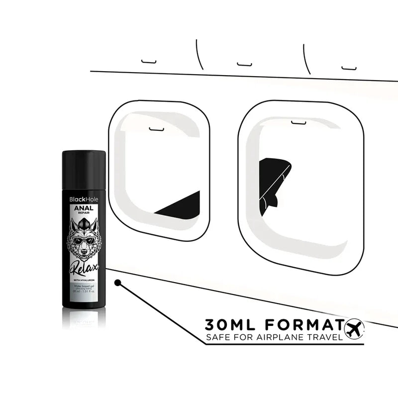 Black Hole Anal Repair 30 ml – wasserbasiert mit Hyaluron - Vanelion Paradise