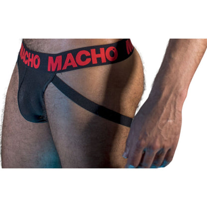 MACHO - MX26X2 JOCK SCHWARZ/ROT S