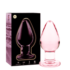 NEBULA SERIES BY IBIZA - MODELL 3 ANALPLUG BOROSILIKATGLAS TRANSPARENT 11 CM -O- 5 CM - Vanelion Paradise