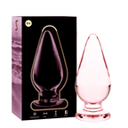 NEBULA SERIES BY IBIZA - MODELL 4 ANALPLUG BOROSILIKATGLAS KLAR 11 CM -O- 5 CM - Vanelion Paradise