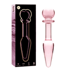 NEBULA SERIES BY IBIZA - MODEL 7 ANALPLUG BOROSILIKATGLAS KLAR 13.5 CM -O- 3 CM - Vanelion Paradise