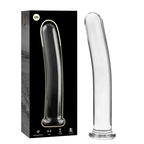 NEBULA SERIES BY IBIZA - MODELL 8 DILDO BOROSILIKATGLAS KLAR 14.5 CM -O- 2 CM - Vanelion Paradise