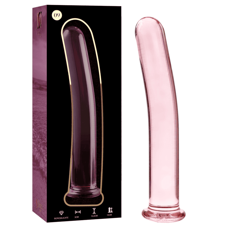 NEBULA SERIES BY IBIZA - MODELL 9 DILDO BOROSILIKATGLAS KLAR 15.5 CM -O- 2.5 CM - Vanelion Paradise