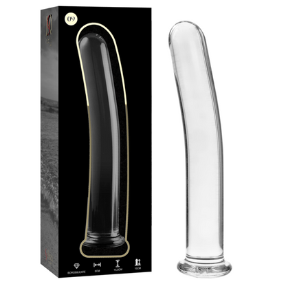 NEBULA SERIES BY IBIZA - MODELL 9 DILDO BOROSILIKATGLAS KLAR 15.5 CM -O- 2.5 CM