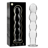 NEBULA SERIES BY IBIZA - MODELL 10 DILDO BOROSILIKATGLAS KLAR 16.5 CM -O- 3.5 CM - Vanelion Paradise