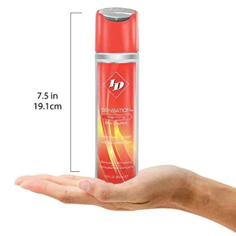 ID Sensation – Wasserbasiertes Gleitgel mit Wärme-Kick - 250 ml - Vanelion Paradise