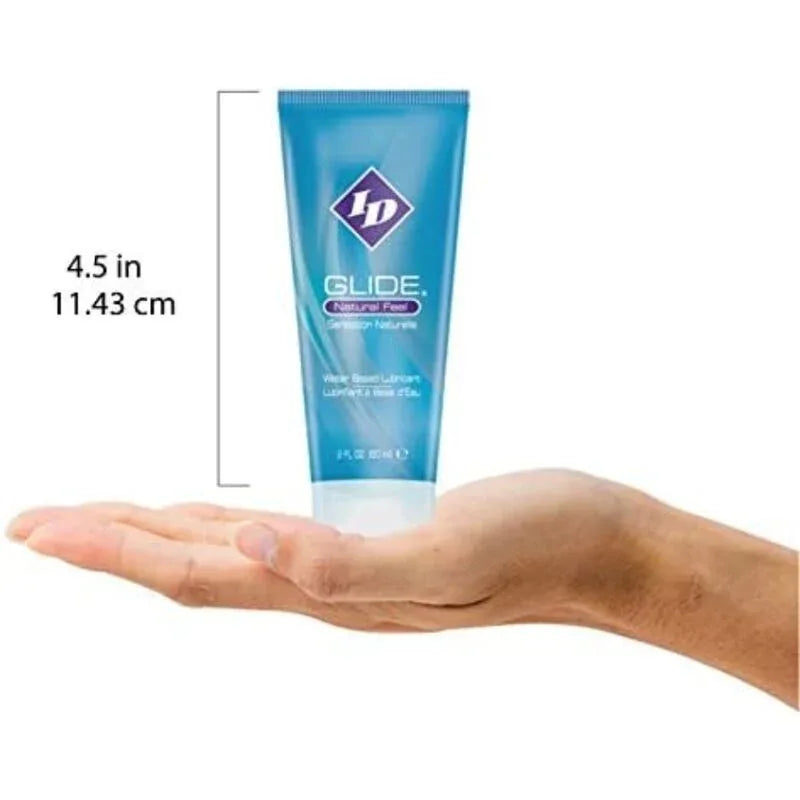 ID GLIDE - GLEITMITTEL AUF WASSERBASIS ULTRA LANGLEBIGE REISE TUBE 60 ML - Vanelion Paradise