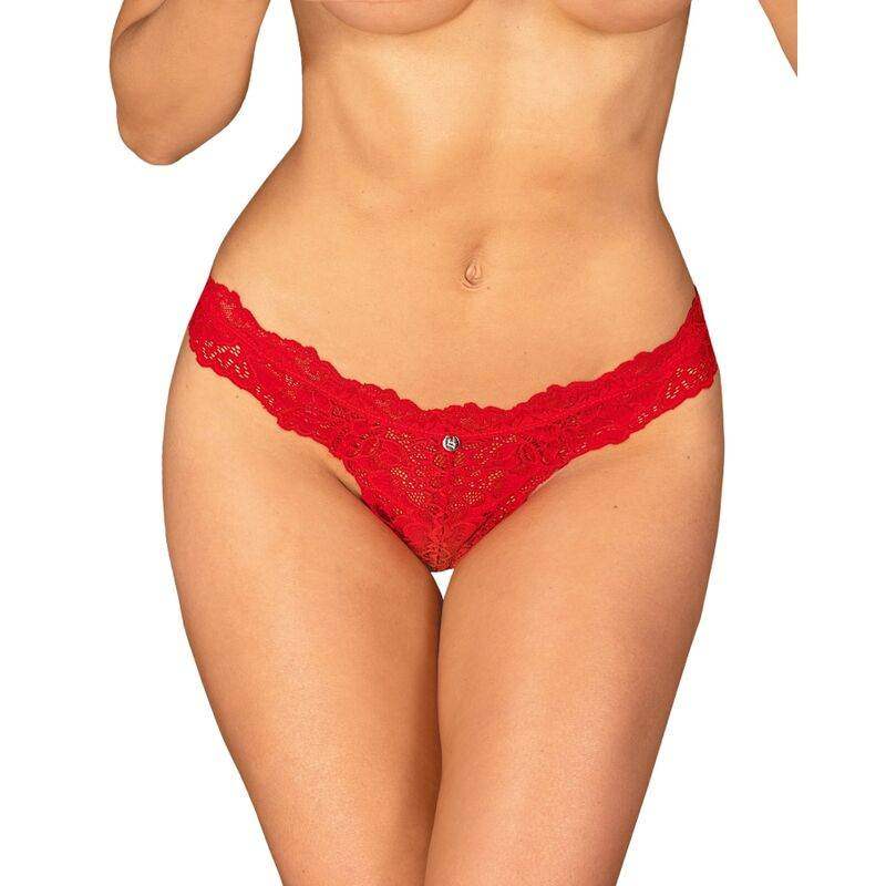 OBSESSIVE - AMOR CHERRIS THONG L/XL - Vanelion Paradise