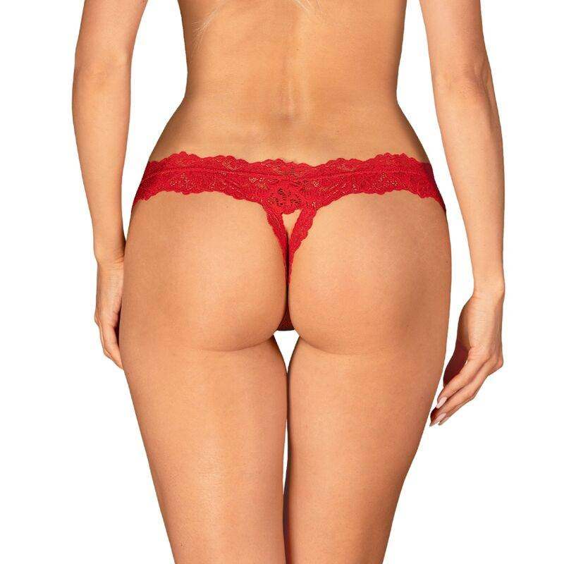 OBSESSIVE - AMOR CHERRIS THONG OBERTEIL L/XL - Vanelion Paradise