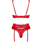 OBSESSIVE - AMOR CHERRIS SET 3-TEILIG L/XL - Vanelion Paradise