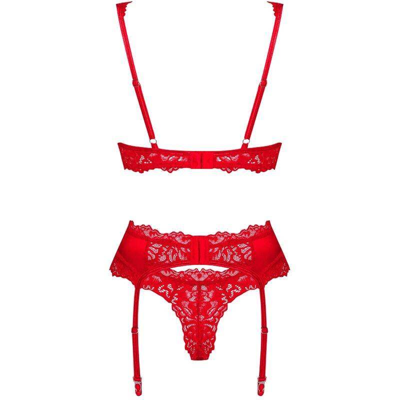 OBSESSIVE - AMOR CHERRIS SET 3-TEILIG L/XL - Vanelion Paradise