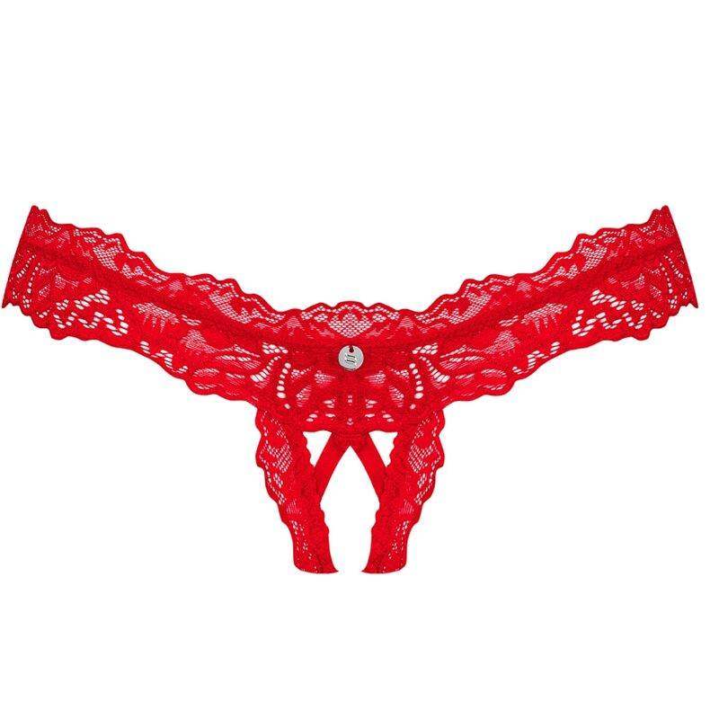 OBSESSIVE - AMOR CHERRIS THONG OBERTEIL L/XL - Vanelion Paradise