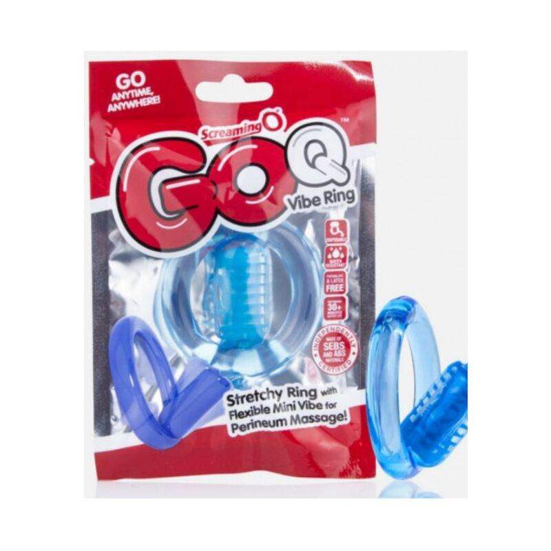 SCREAMING O - GO Q VIBE TRANSPARENTER VIBRATORRING - Vanelion Paradise
