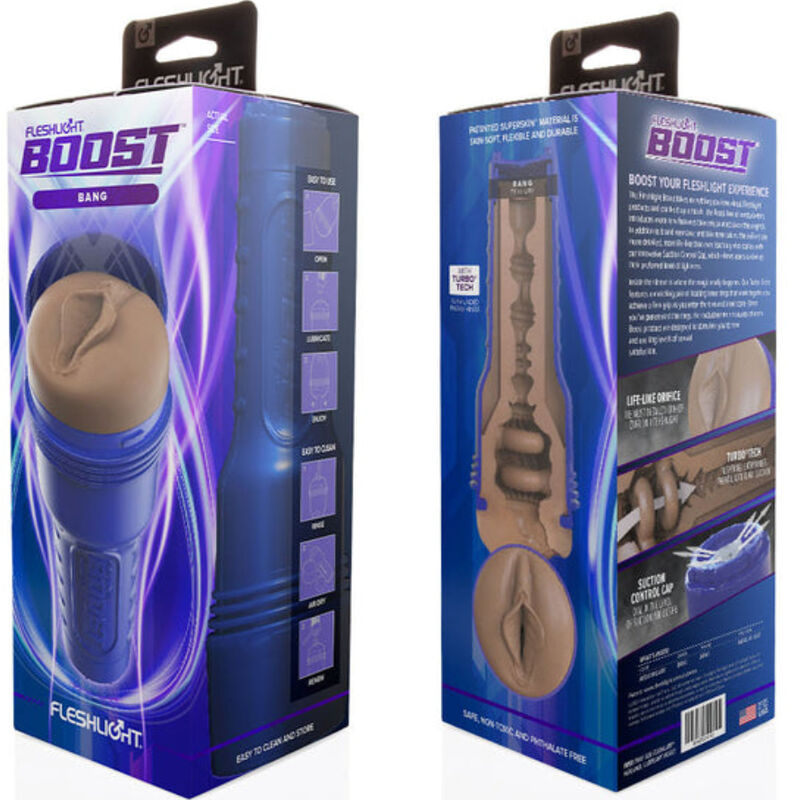 FLESHLIGHT BOOST - VAGINA BANG MD FLESH MASTURBADOR RP