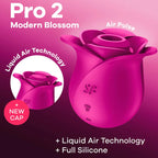 SATISFYER - AIR PULSE PRO 2 MODERNER BLOSSOM VIBRATOR - Vanelion Paradise