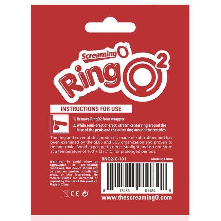 SCREAMING O - RINGO 2 TRANSPARENTER PENISRING - Vanelion Paradise