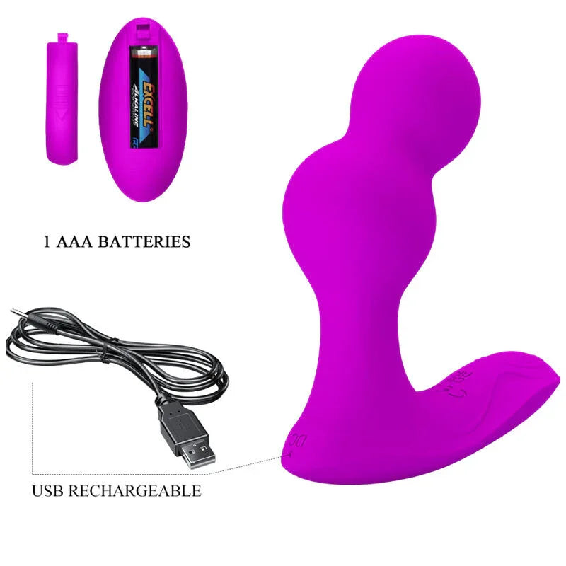 PRETTY LOVE - TERRANCE ANAL VIBRATOR MASSAGER MIT FERNBEDIENUNG - Vanelion Paradise