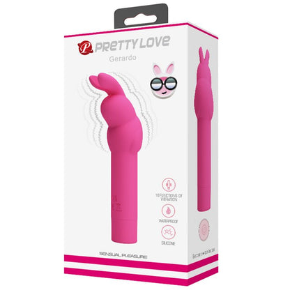 PRETTY LOVE - GERARDO FUSCHIA RABBIT SILIKONVIBRATOR