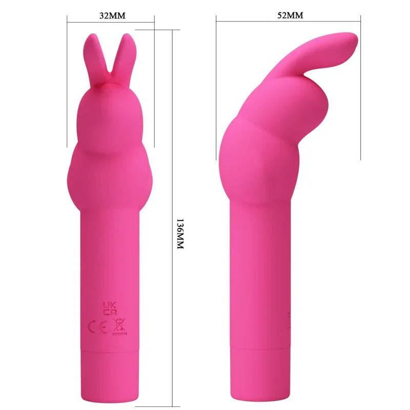PRETTY LOVE - GERARDO FUSCHIA RABBIT SILIKONVIBRATOR - Vanelion Paradise