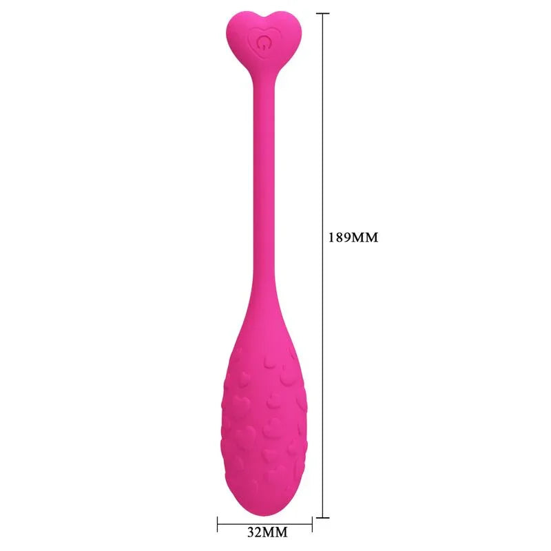 PRETTY LOVE - APP-GESTEUERTES ROSA FISHER-VIBRATIONS-EI - Vanelion Paradise