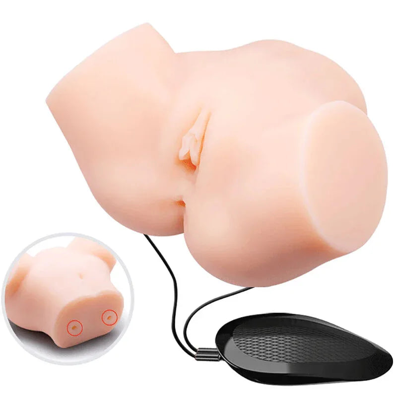 CRAZY BULL - REALISTISCHER VAGINA- UND ANUS-VIBRATOR SAMANTHA - Vanelion Paradise