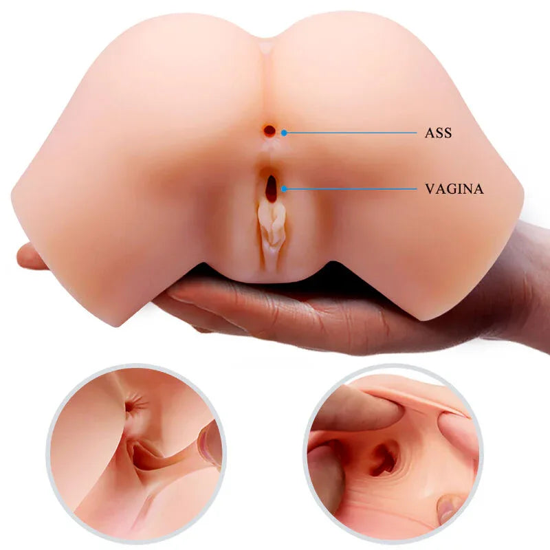 CRAZY BULL - REALISTISCHER VAGINA- UND ANUS-VIBRATOR SAMANTHA - Vanelion Paradise