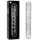 NEBULA SERIES BY IBIZA - MODELL 15 DILDO BOROSILIKATGLAS KLAR 18.5 CM - 3 CM - Vanelion Paradise