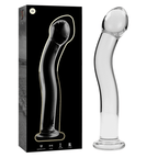 NEBULA SERIES BY IBIZA - MODELL 18 DILDO BOROSILIKATGLAS KLAR 18.5 CM -O- 3.5 CM - Vanelion Paradise