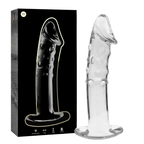 NEBULA SERIES BY IBIZA - MODELL 19 DILDO BOROSILIKATGLAS KLAR 18.5 CM -O- 4 CM - Vanelion Paradise