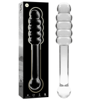 NEBULA SERIES BY IBIZA - MODELL 20 DILDO BOROSILIKATGLAS KLAR 20.5 CM -O- 3 CM - Vanelion Paradise